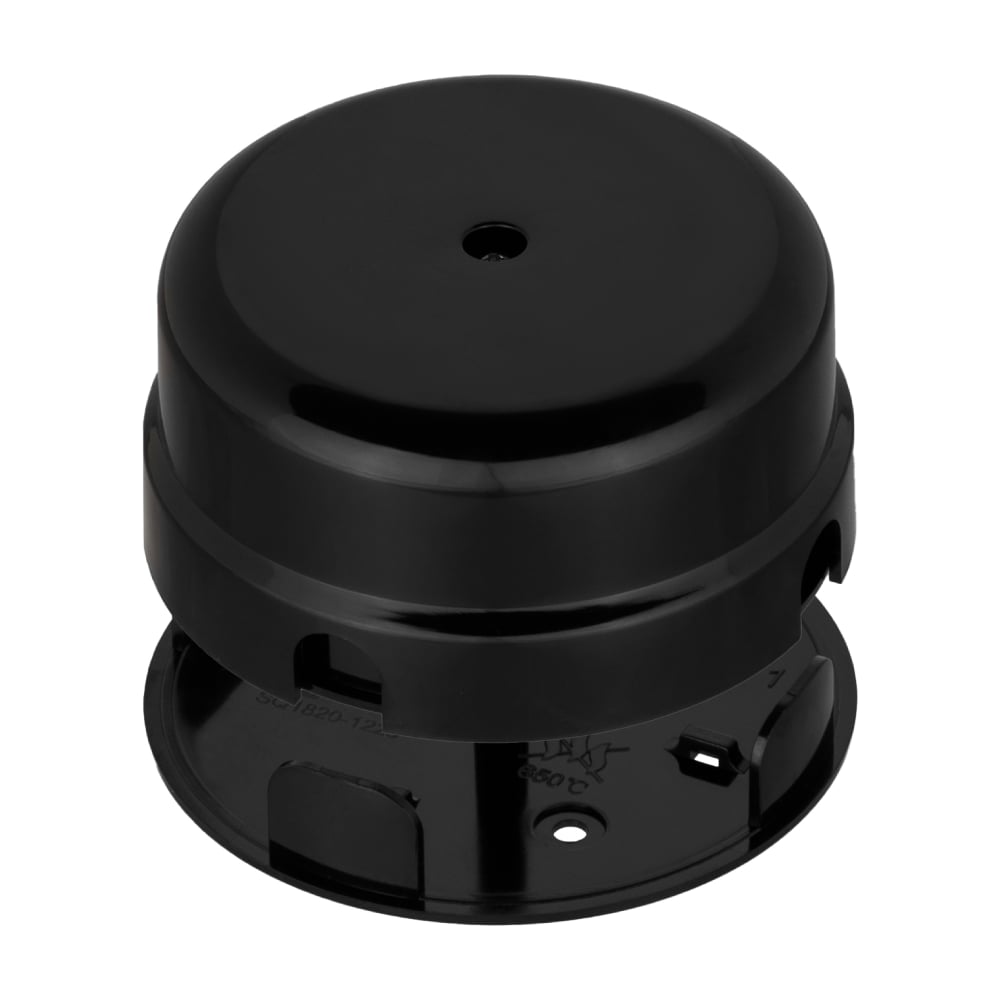 Изображение товара Распаячная коробка TDM ELECTRIC D90x43 мм черная для внутреннего монтажа