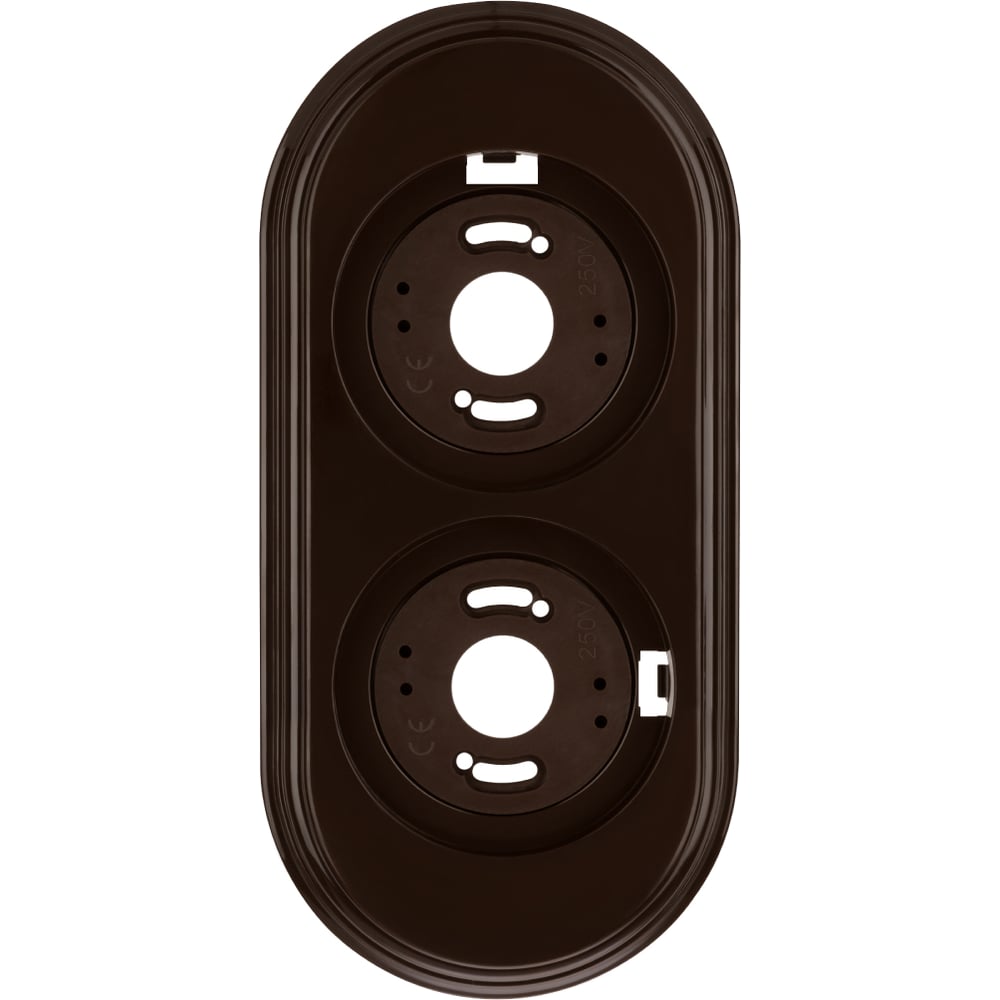 Изображение товара Рамка TDM ELECTRIC 2 постовая Виви коричневая SQ1820-1490 для электрощитов