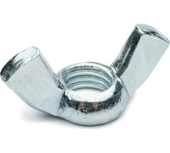 Изображение товара Гайка барашек BEFAST DIN 315, усиленная, цинк, М6, 10 шт. GSF0610S