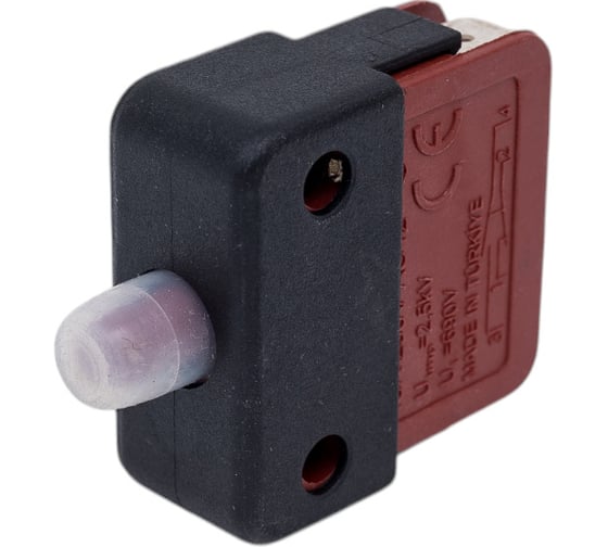 Изображение товара Мини-выключатель Emas мгновенного действия 250В AC, 16А BS1012E