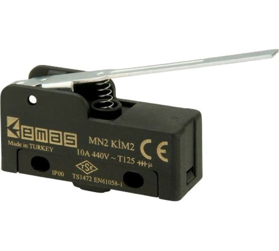 Изображение товара Мини-выключатель Emas с длинным рычажком, 440В ,10А. MN2KIM2