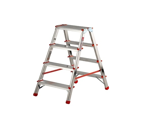 Изображение товара Двухсторонняя стремянка Gierre Stylo 2х4 ступени BA220