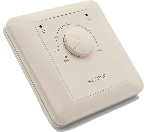 Изображение товара Терморегулятор бежевый 10.10 E KEEPLY KPL003502