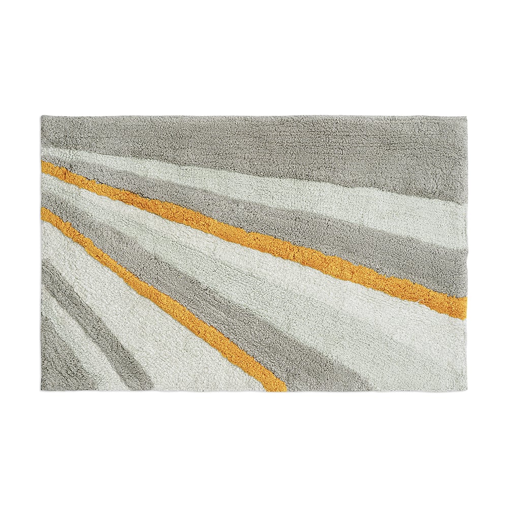 Изображение товара Коврик для ванной Tkano Terra из хлопка, с рисунком Tulip field, 50x80 см TK23-BM0010