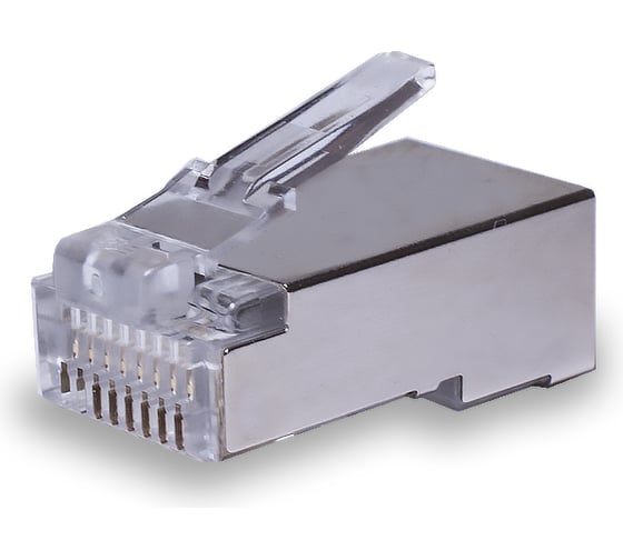 Изображение товара Коннекторы SUPRLAN 8P8C F/UTP Cat.5e 3U /RJ-45/ /100 pcs/ 10-0201