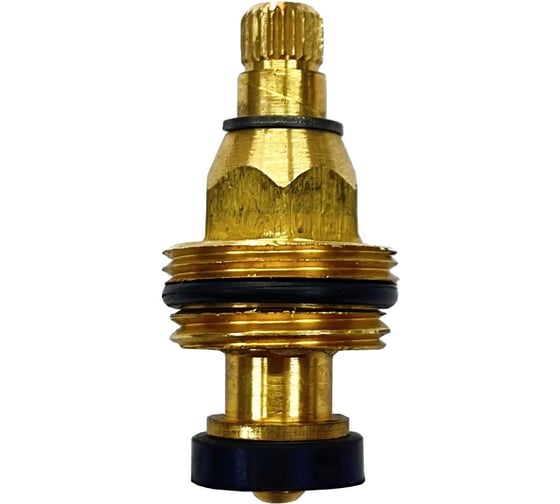 Изображение товара Вент. головка ЦС СКИН 1/2 КБТ 8*24 шлиц, резина, штука упаковка СК600406