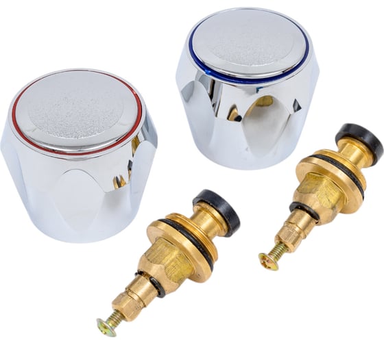 Изображение товара Маховик ЦС СКИН М_Глобо + Вент.головка 1/2 КБТ, пара упаковка СК600425