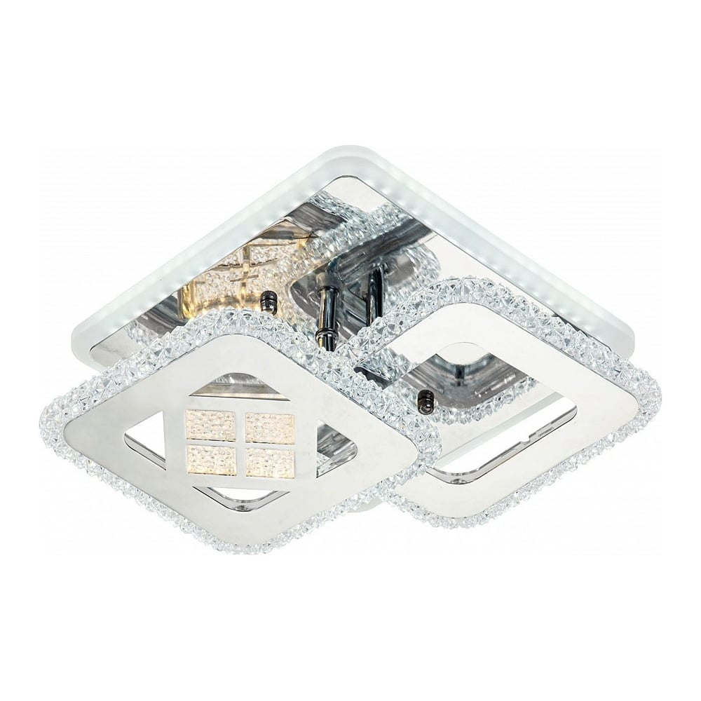 Потолочный светильник ESCADA 10226/2 LED*50+10W Chrome 10226/2LED BL Chrome
