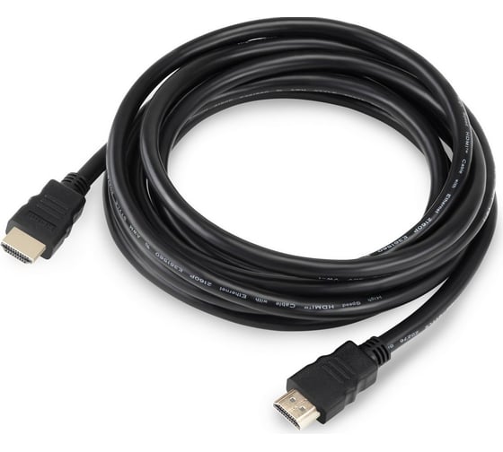 Изображение товара Кабель аудио-видео BURO HDMI (m)/HDMI (m) 3м. позолоч.контакт черный (BHP RET HDMI30-2) 485574