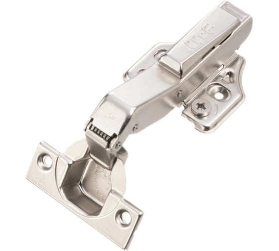 Изображение товара Петля MF Prima All-2-Way 3D, Clip-on, 45 с доводчиком, мягкий ход, никель, в сборе 18107v