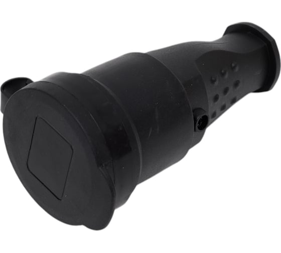 Изображение товара Разъем каучуковый с крышкой с заземлением ARTSUN С3Е-B-IP44