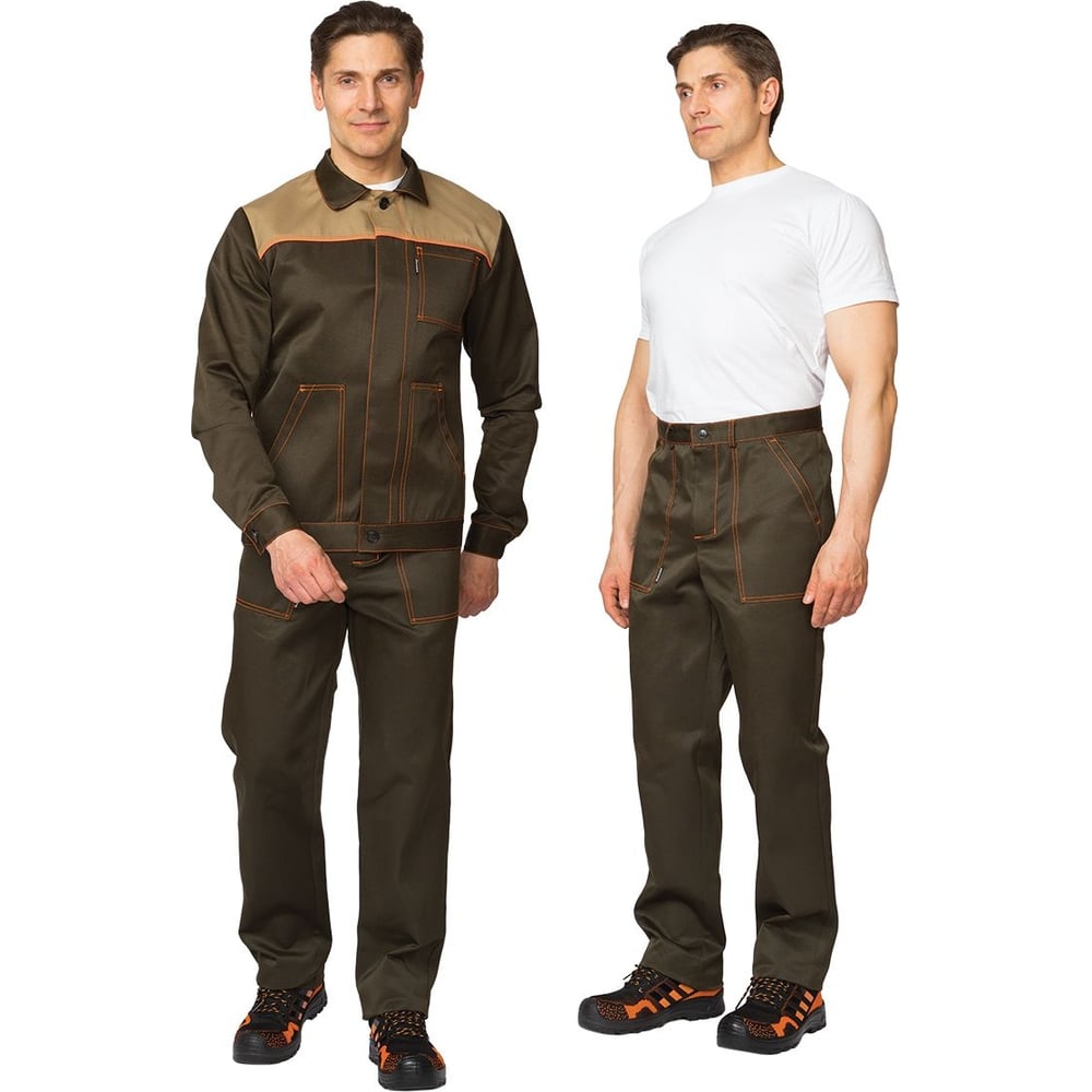 Изображение товара Костюм мужской " Молл" Прабо хаки/т.бежевый р-р 44-46/170-176 30076