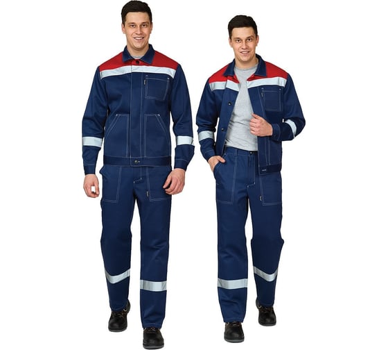 Изображение товара Костюм мужской " Пантеон" Прабо т.синий/красный р-р 52-54/170-176 13105