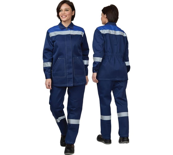 Изображение товара Костюм женский " Пантеон" Прабо синий/василёк р-р 56-58/170-176 30104