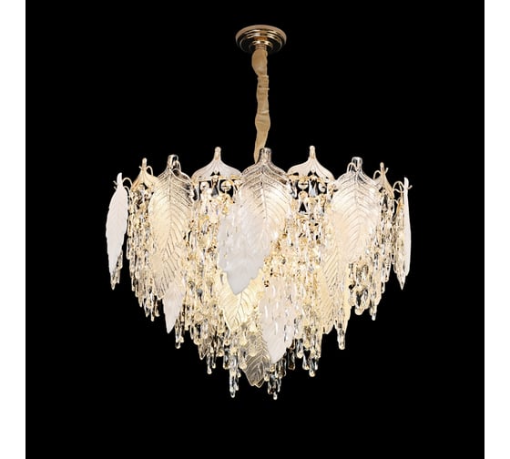 Изображение товара Люстра хрустальная подвесная Citilux Darby Золото CL309262