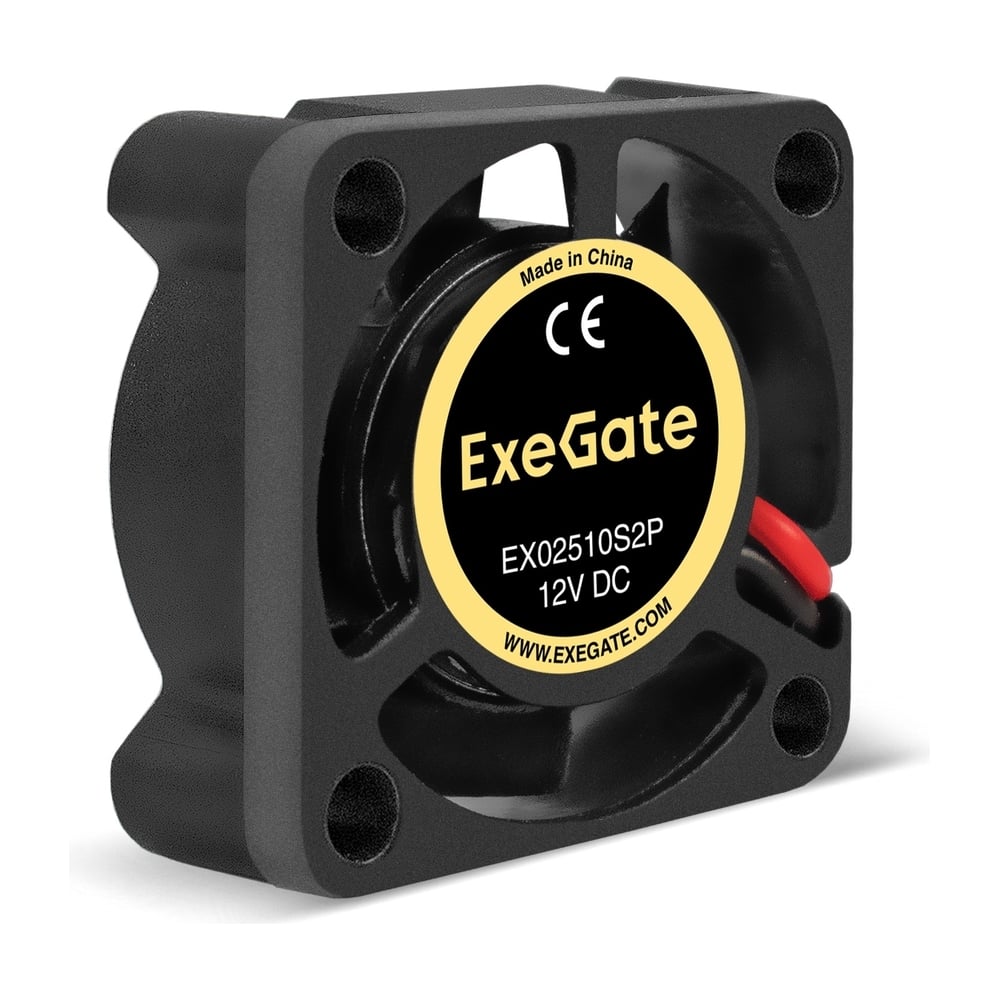 Изображение товара Вентилятор ExeGate EX02510S2P 12В DC 25x25x10 мм тихий