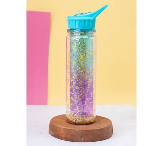 Изображение товара Бутылка ilikegift Tinsel, green-purple, 500 мл TS1002-01