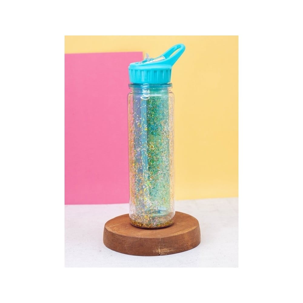 Изображение товара Бутылка ilikegift Tinsel зеленая 500 мл для напитков с винтовой крышкой