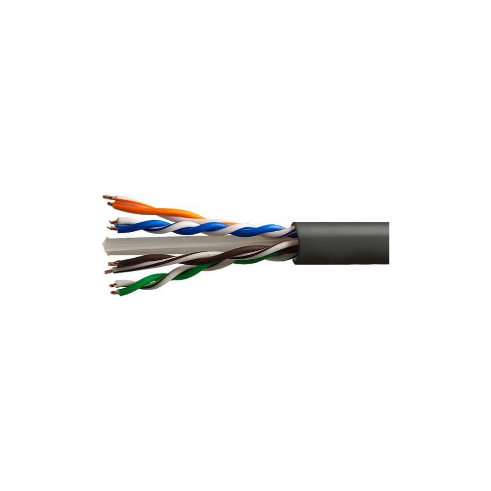 фото Кабель suprlan six u/utp cat.6 4x2xawg23 cu pe outdoor 305м 01-0314