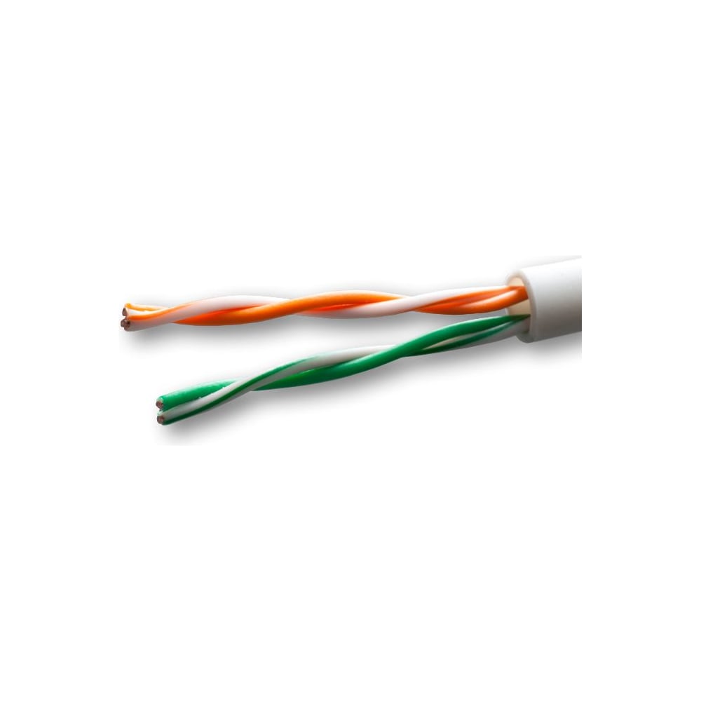 фото Кабель suprlan median utp cat.5e 2x2xawg24 cu pvc indoor 500м 01-0225