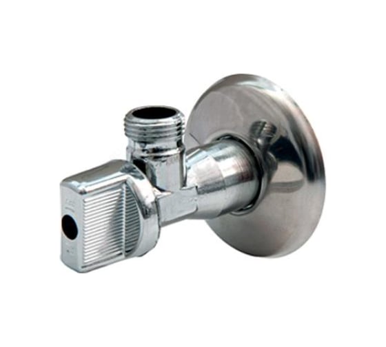 Изображение товара Шаровой кран Giacomini R613 латунный, бытовой, хром, угловой, G1/2, НР R613X003 007-7714