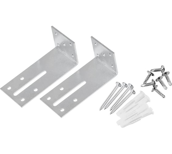 Изображение товара Комплект 2 планки Lightstar соединительные угловые и набор крепежа к профилю TETA для PRO Teta 505194