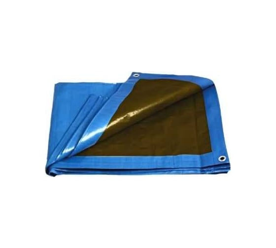 Изображение товара Тент тарпаулин укрывной строительный 5x6 м, 150 г/кв.м МТ-ПАК ТОРГ 5012791