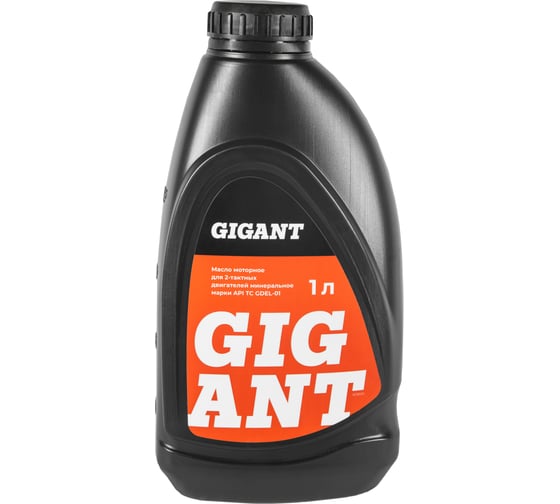 Изображение товара Масло 2-х тактное минеральное 1 л Gigant GDEL-01