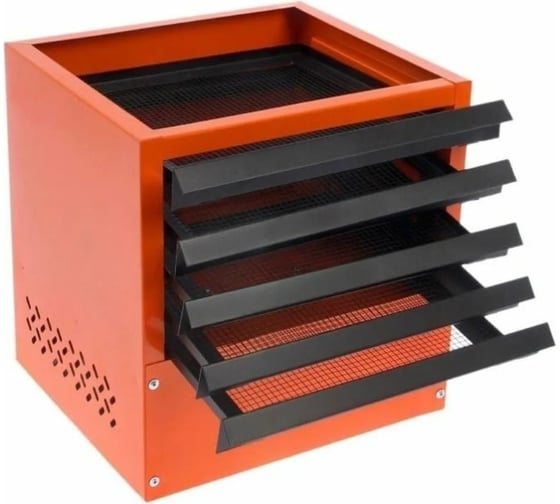 Изображение товара Электросушилка для грибов, овощей и фруктов Петромаш Рыжик супер, 5 уровней 59701