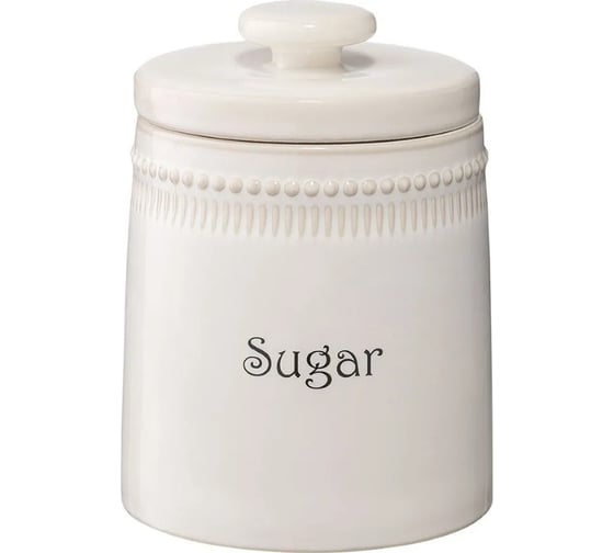 Изображение товара Банка для сахара Tkano белого цвета Kitchen Spirit, 820 мл TK22-TW_JAR0002