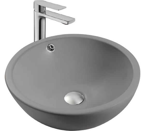 Изображение товара Раковина для установки на столешницу AQUATEK AQ5354-MG 440x440x175 матовый серый 00000136661