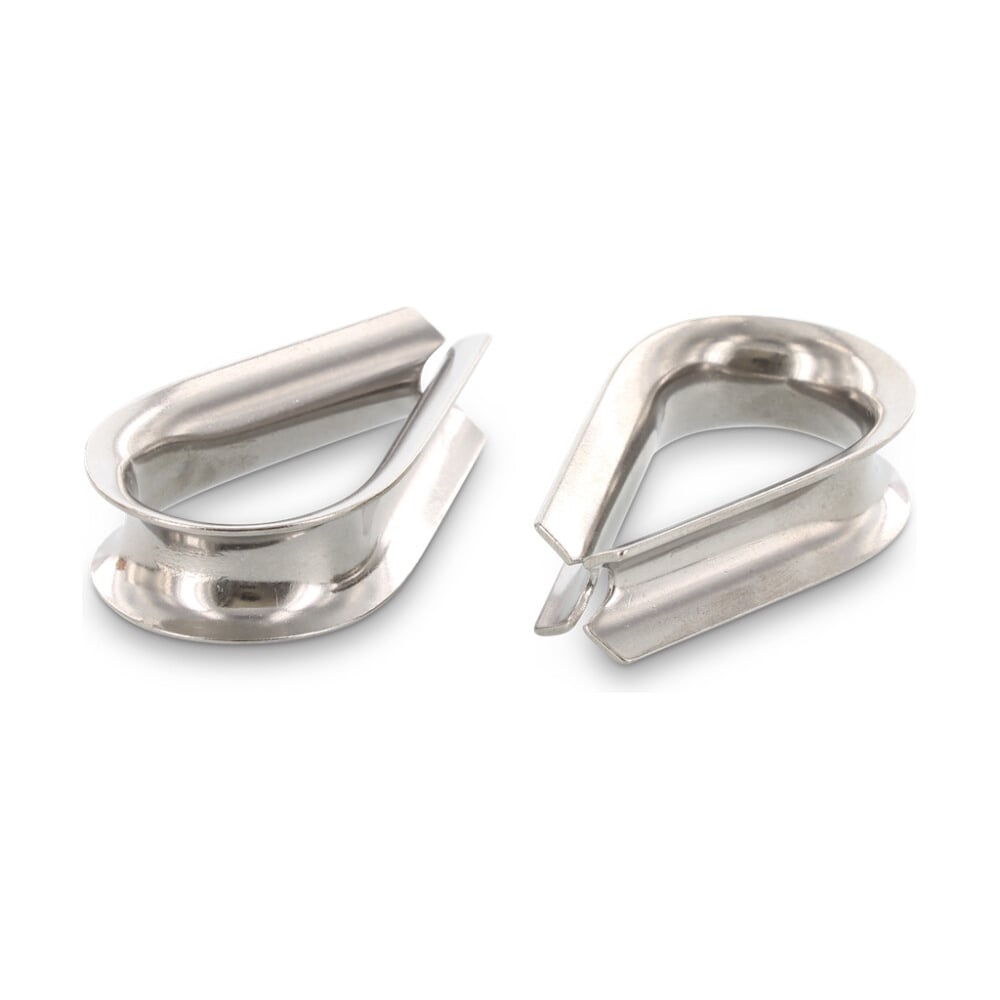 Изображение товара Коуш METIZ-A2 ART.9073 10 мм нержавеющая сталь для монтажа и крепежа