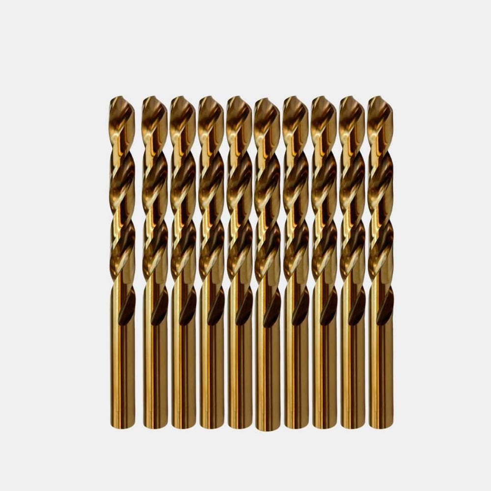 Изображение товара Сверло по металлу HSS-CO 8.3 мм 10 шт цилиндрический хвостовик Средняя серия РосИнструмент