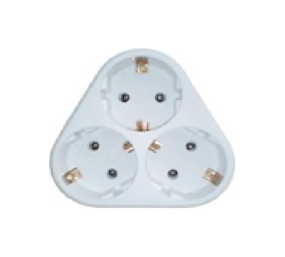 Изображение товара Разветвитель сетевой ARTSUN 250V MAX16A AM 16-3TЕ