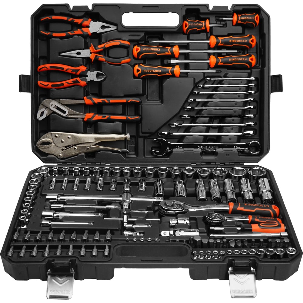 Изображение товара Набор инструментов KINGQUEEN 131 предмет, 72 зуба WIB-90014
