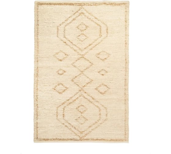 Изображение товара Ковер Tkano из джута и переработанного хлопка Kolkata Ethnic, 160x230 см TK23-DR0020