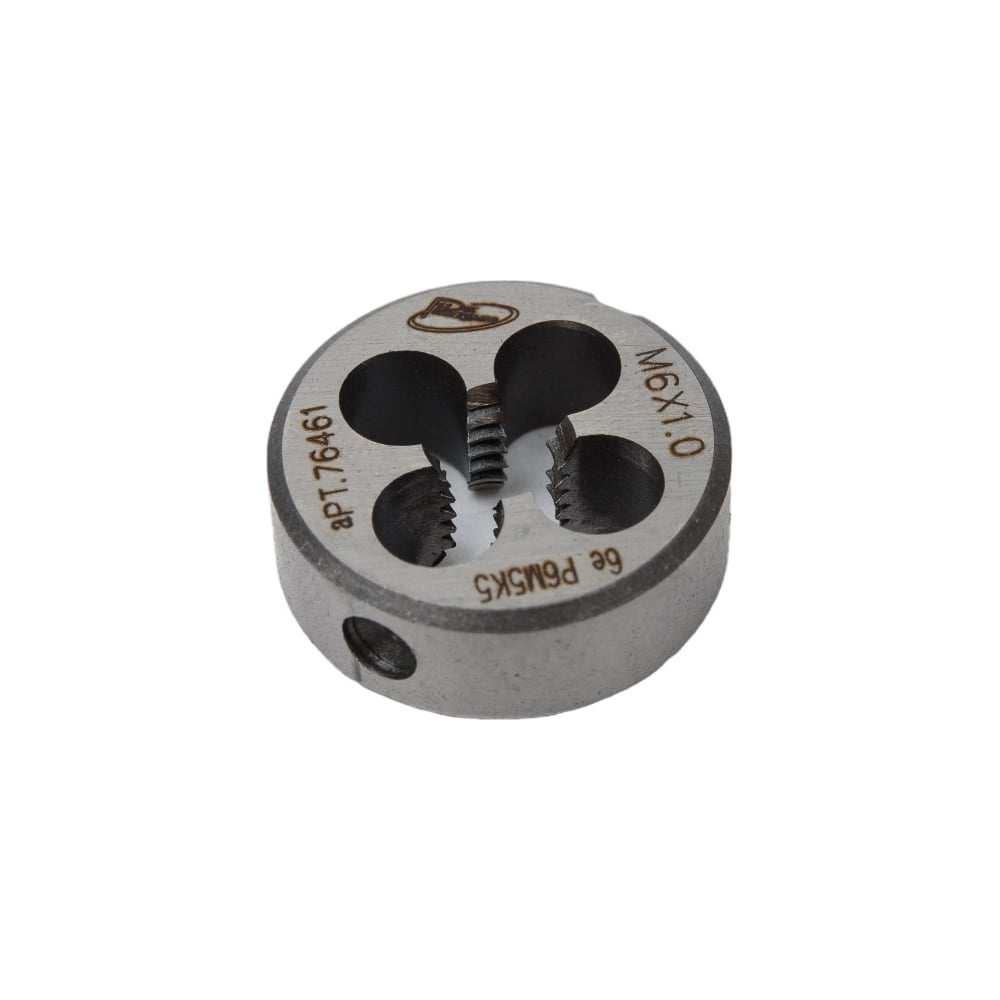 Изображение товара Плашка с кобальтом РОСИНСТРУМЕНТ М6.0x1.0 ГОСТ 9740-71 P6M5K5