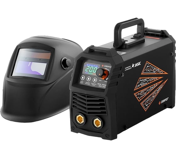 Изображение товара Сварочный инвертор Сварог ARC 200 REAL SMART Z28303 Black маска+краги 97886