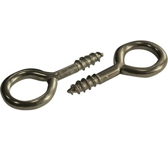 Изображение товара Шуруп-кольцо ЦКИ 3.2x25x10, цинк, 15 шт. 27844