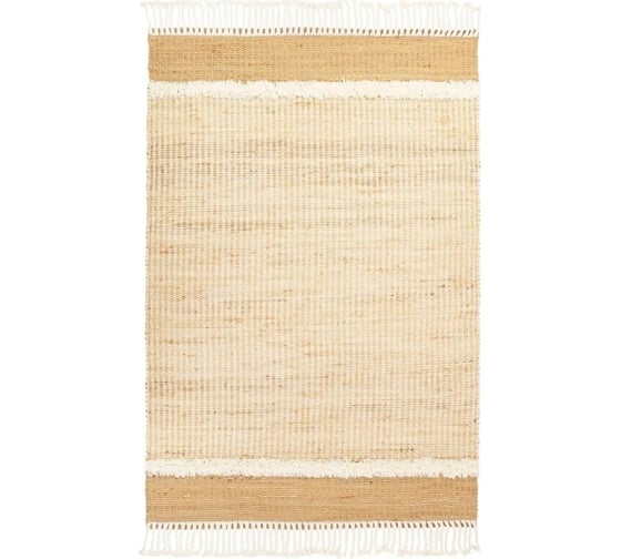 Изображение товара Ковер Tkano из джута и шерсти Mumbai Ethnic, 160x230 см TK23-DR0007