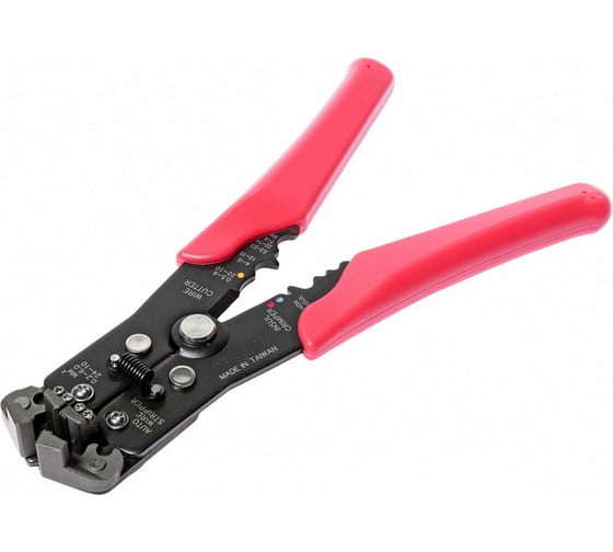Изображение товара Стриппер МАСТАК  для зачистки, резки проводов и обжима изолированных клемм 106-50010