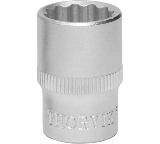 Изображение товара Головка торцевая 12-гранная S11S12070 7 мм, 1/4"DR THORVIK 054048