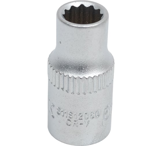 Изображение товара Головка торцевая 12-гранная S11S12060 6 мм, 1/4"DR THORVIK 054047