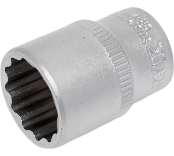 Изображение товара Головка торцевая 12-гранная S11S12130 13 мм, 1/4"DR THORVIK 054054