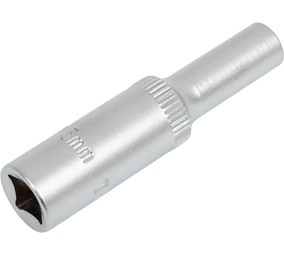 Изображение товара Головка торцевая глубокая 12-гранная S11S22050 5 мм, 1/4"DR THORVIK 054058