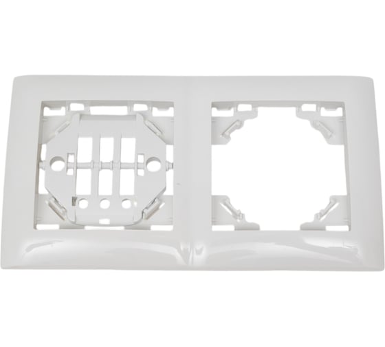 Изображение товара Рамка двойная горизонтальная ARTSUN STANDART F-2G-W