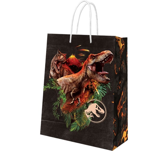 Изображение товара Пакет подарочный большой ND Play Jurassic Park, 330x455x100 мм 298520