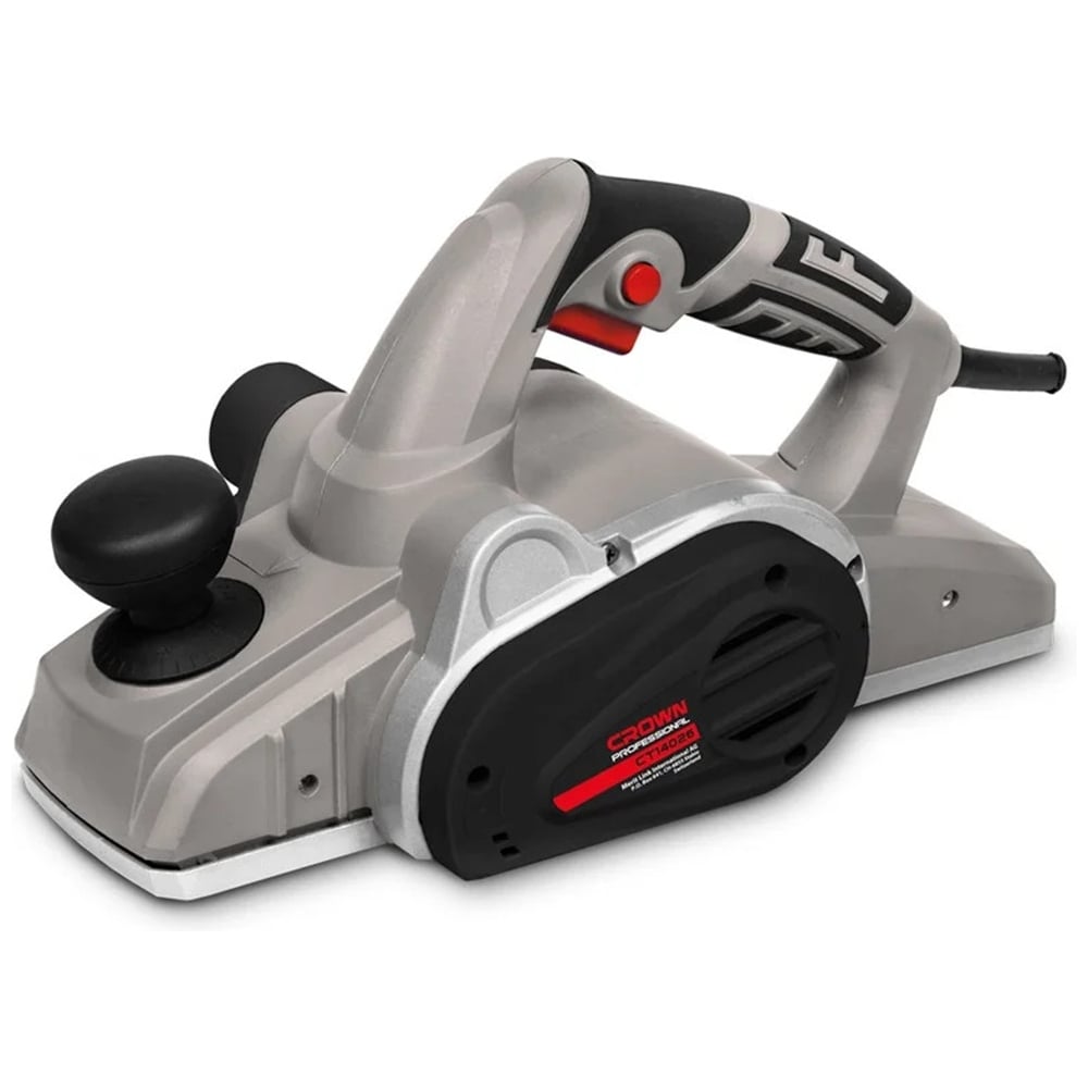 Изображение товара Рубанок Crown CT14026 мощный бытовой инструмент с регулировкой глубины