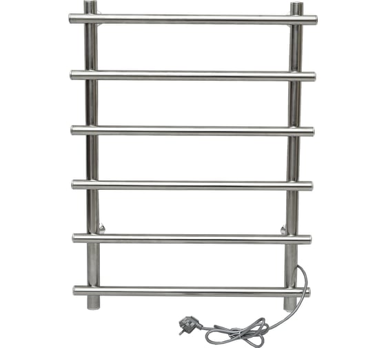 Изображение товара Электрический полотенцесушитель ТЕРА Маэстро с греющим кабелем 500x800 хром ПСН-33-03