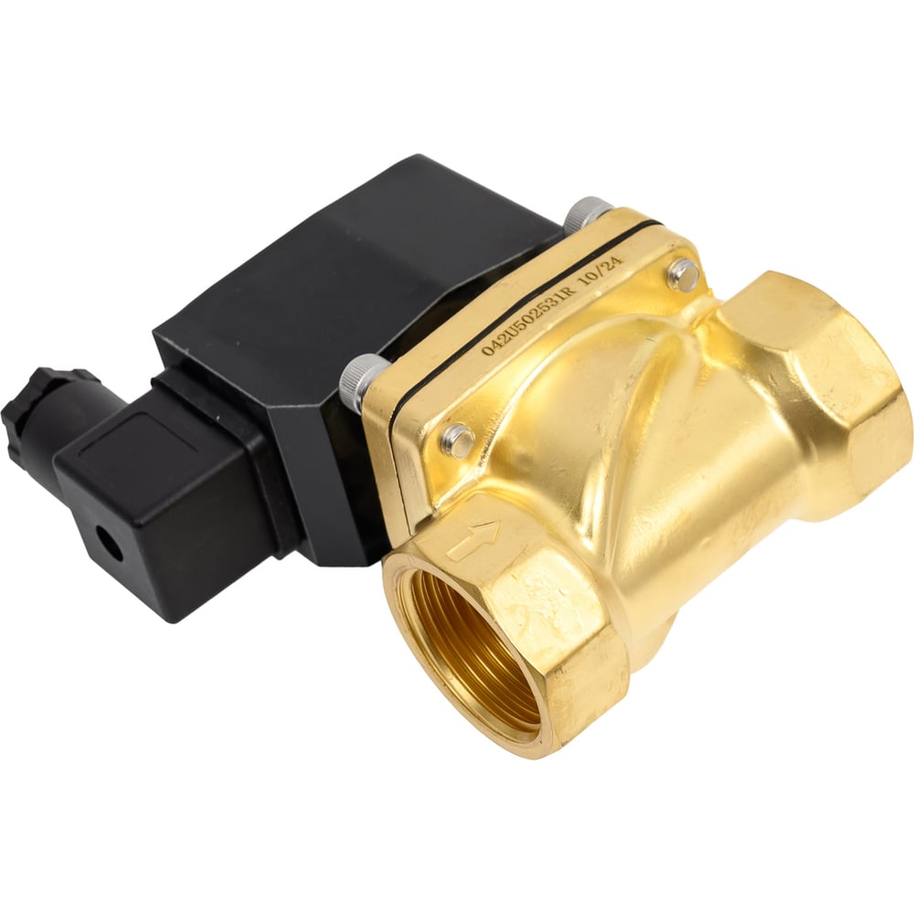 Изображение товара Электромагнитный клапан Ридан EV252WR 220 В для воды и пара 10 бар